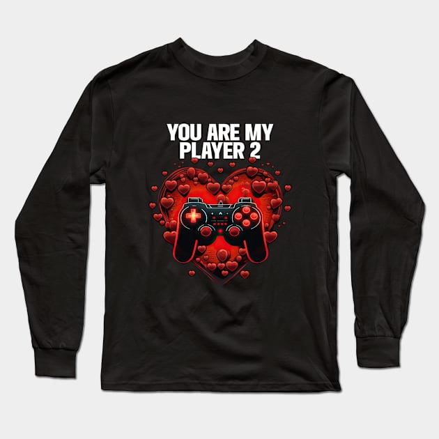 Gamer - You Are My Player 2 Long Sleeve T-Shirt by Kudostees